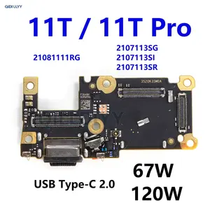 Bilashmart Xiaomi Mi 11T 11T Pro 5G With IC Quick Charge Dock Board Connector USB Charger Charging 67W 120W Port Flex Cable 11TPro