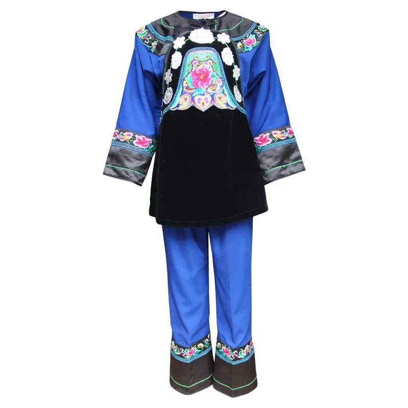 Chinese Folk Hmong Clothes Ethnic Style Embroidery Workwear Daily Miao Clothing Miao Costumes