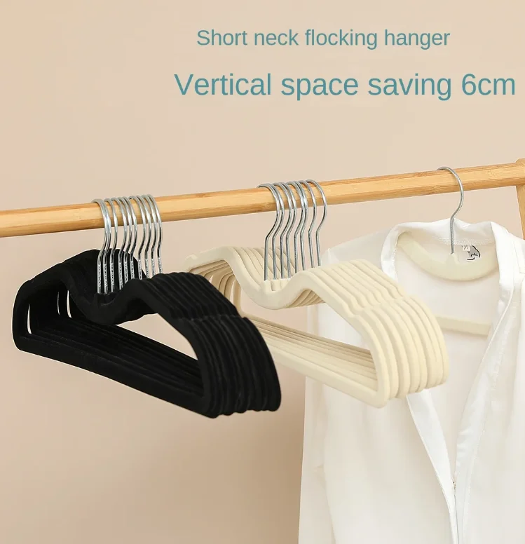 

Non-Slip Fleece Hanger with Bold Design Decorators Seamless Wardrobe Storage Sorting Drying Rack Specialized Hanger dropshipping