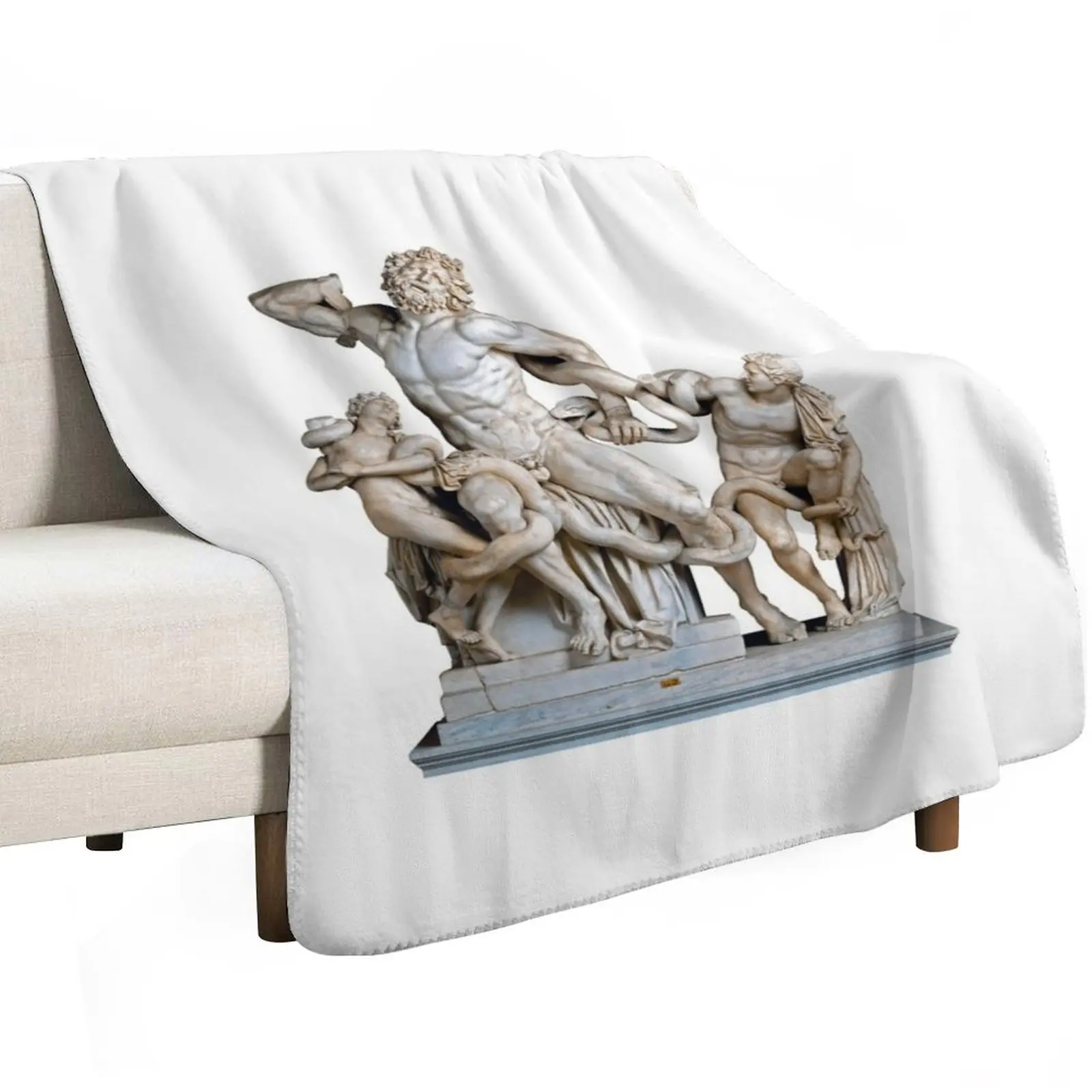 Laoco?n and his sons - Greek statue Throw Blanket Sofa Fashion Sofas Cute Sofa Quilt Weighted halloween Blankets