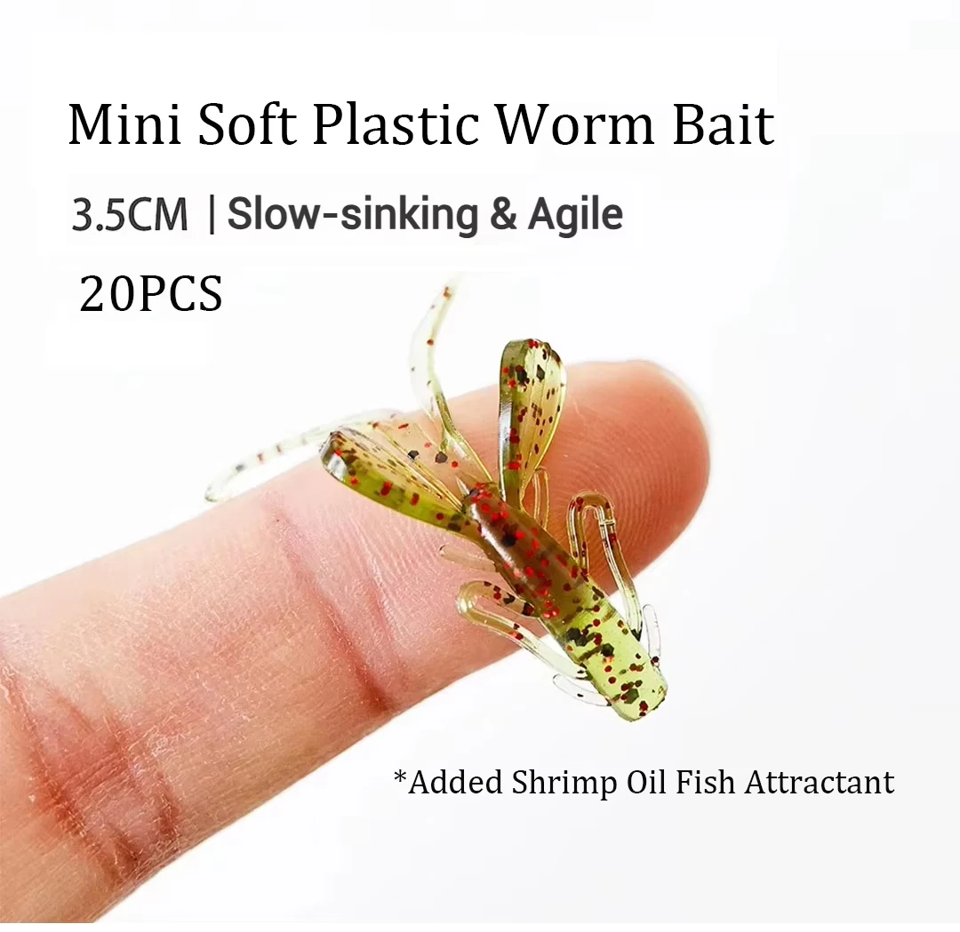 20 Pcs 3.5CM Fishin…