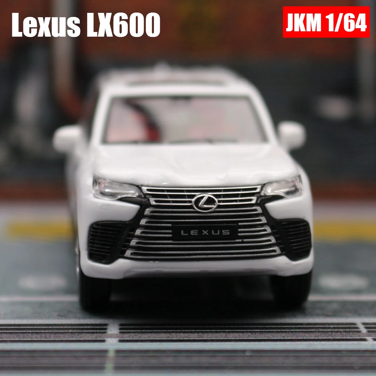 1:64 Lexus LX600 Miniature Model JKM 1/64 Premium SUV Toy Car Vehicle Free Wheels Diecast Zinc Alloy Metal Collection Gift