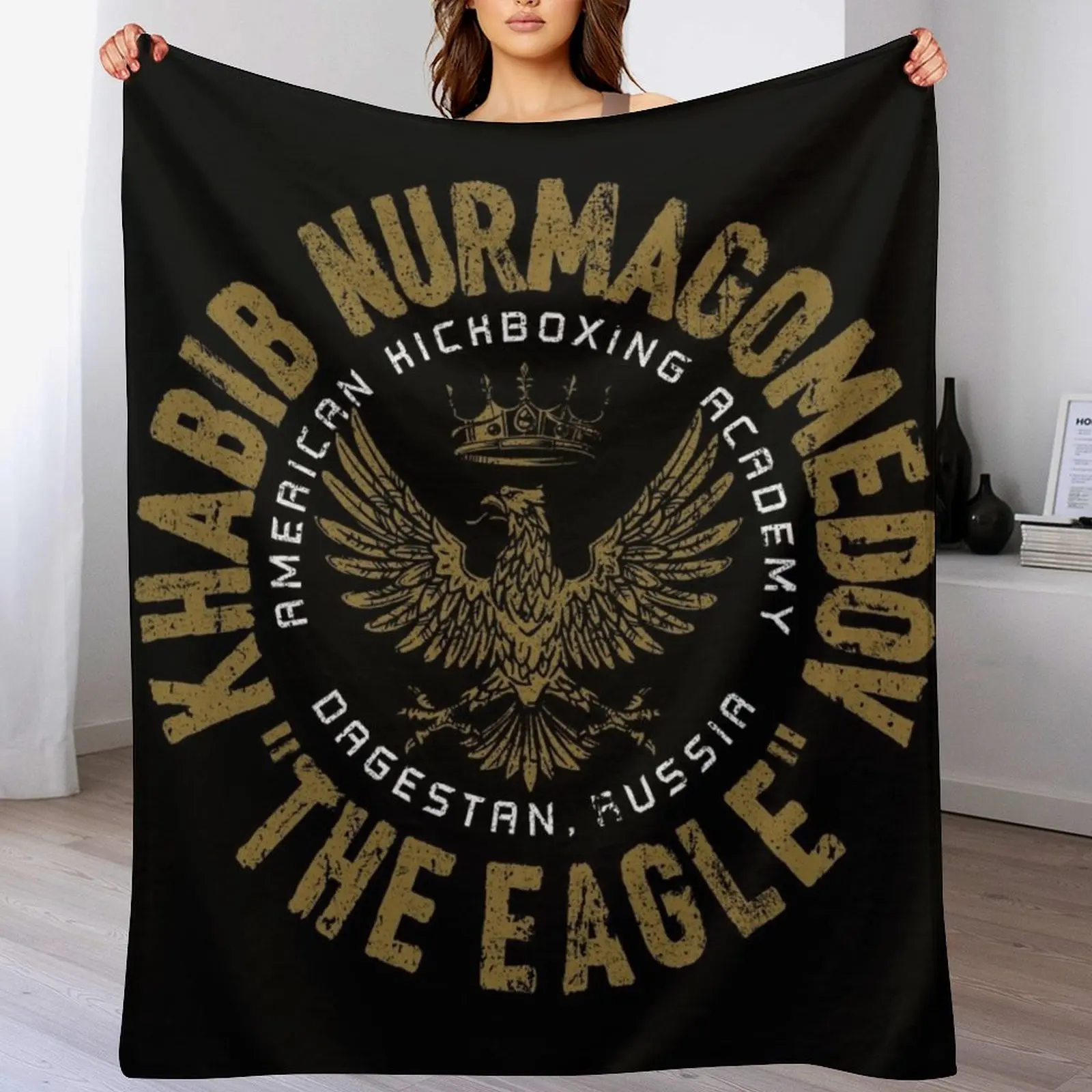 

The Eagle - Khabib Nurmagomedov (Champion Variant) Throw Blanket christmas gifts Designers For Decorative Sofa Blankets