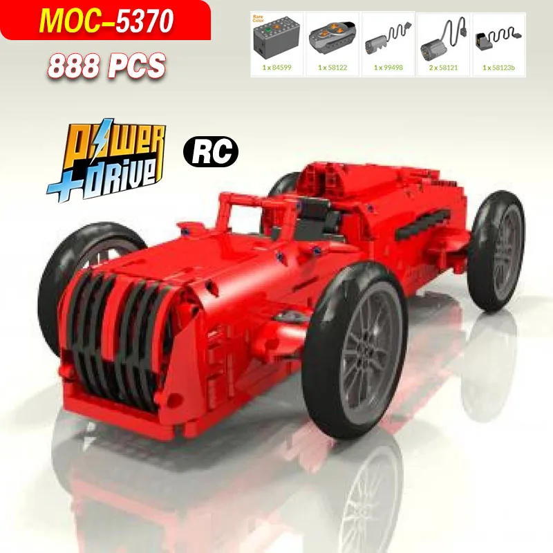 moc-5370-kit-modello-di-blocco-da-costruzione-per-corse-su-strada-rosse-888-parti-giocattoli-da-costruzione-del-sistema-universale-di-ingegneria-meccanica-creativa