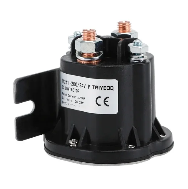 DC Contactor 12V 24V 48V 200A 1NO T1241-200 For Battery Truck Electric Forklift Electric Winch Electric Vehicle