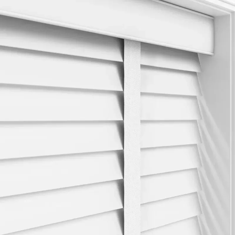 110 فولت بمحركات 230 جهد 50 مللي متر 2 بوصة شرائح فووود بمحركات ستائر خشبية فينيسية للمنزل