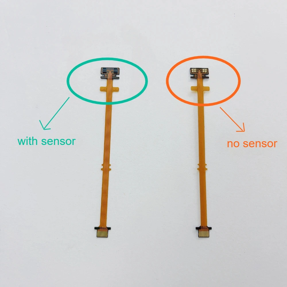 Novo para sony fe 55mm f1.8 sel55f18z lente pequena plana manual de foco cabo flexível + sensor acessórios da câmera