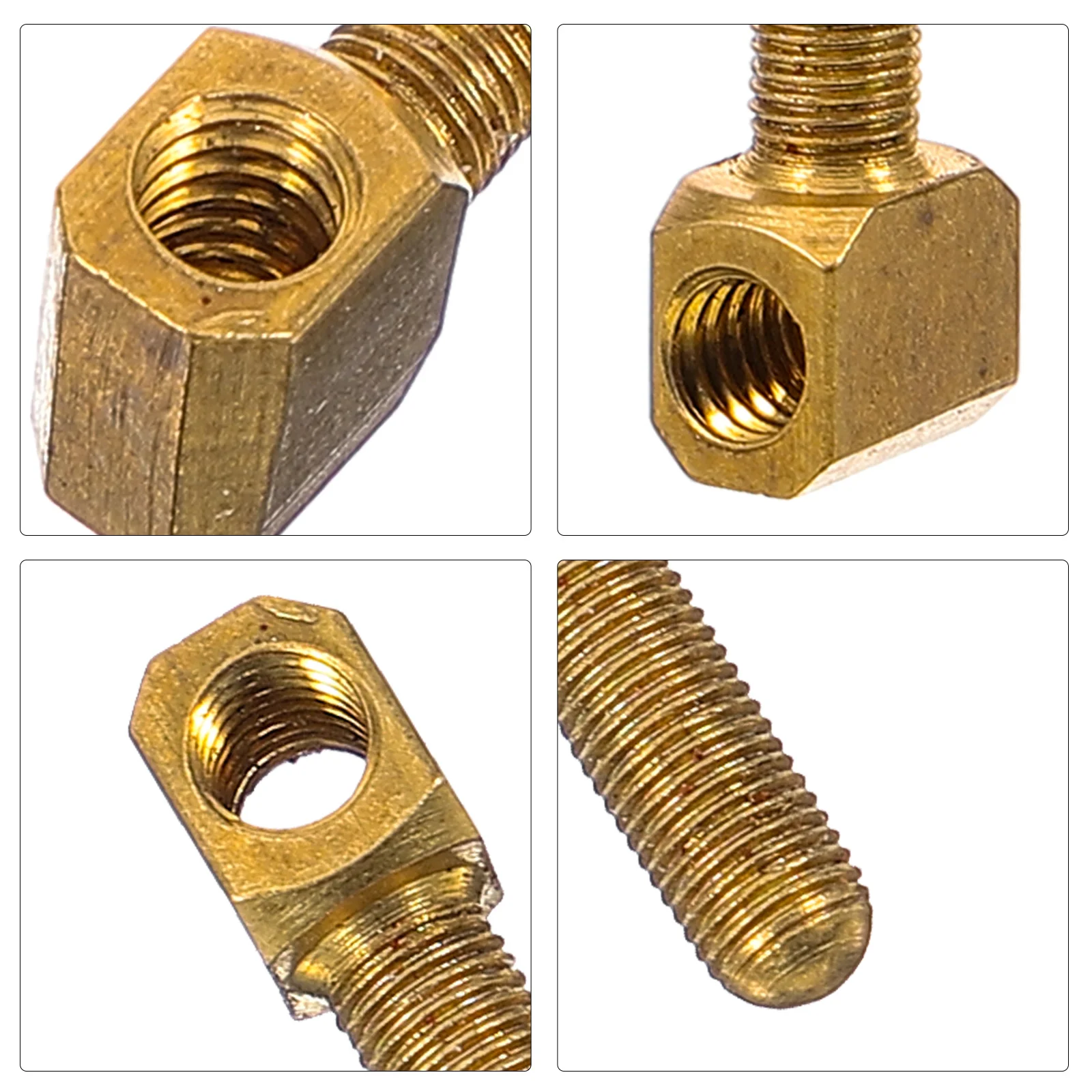 

4Pcs Cello Bow Screw Heavy Duty Replacement Parts for Violoncello Bow String Instrument Accessories Cello Screw