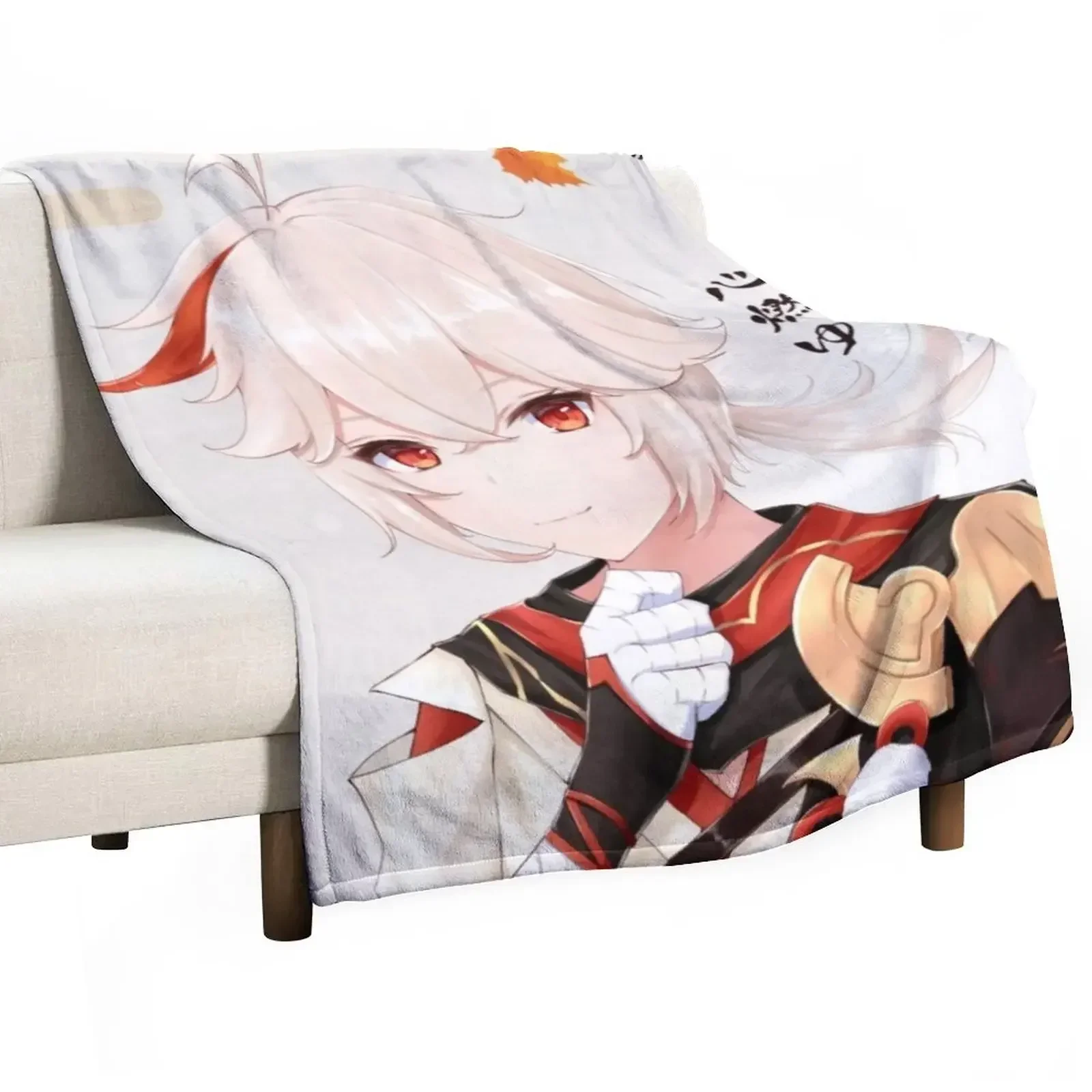 

Kazuha kae Throw Blanket Breathable Lightweight Blanket for Adults Kids