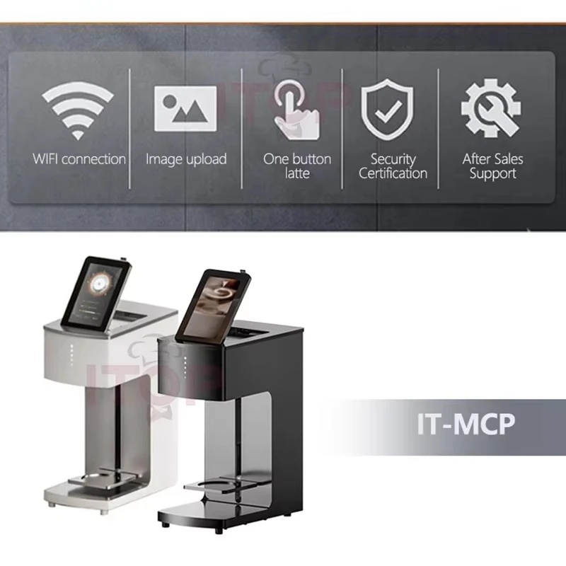 ITOP Автоматическая машина для латте, принтер для кофе, латте, принтер для кофе, принтер для узоров, принтер для пищевых поверхностей, карамель 110 В-220 В