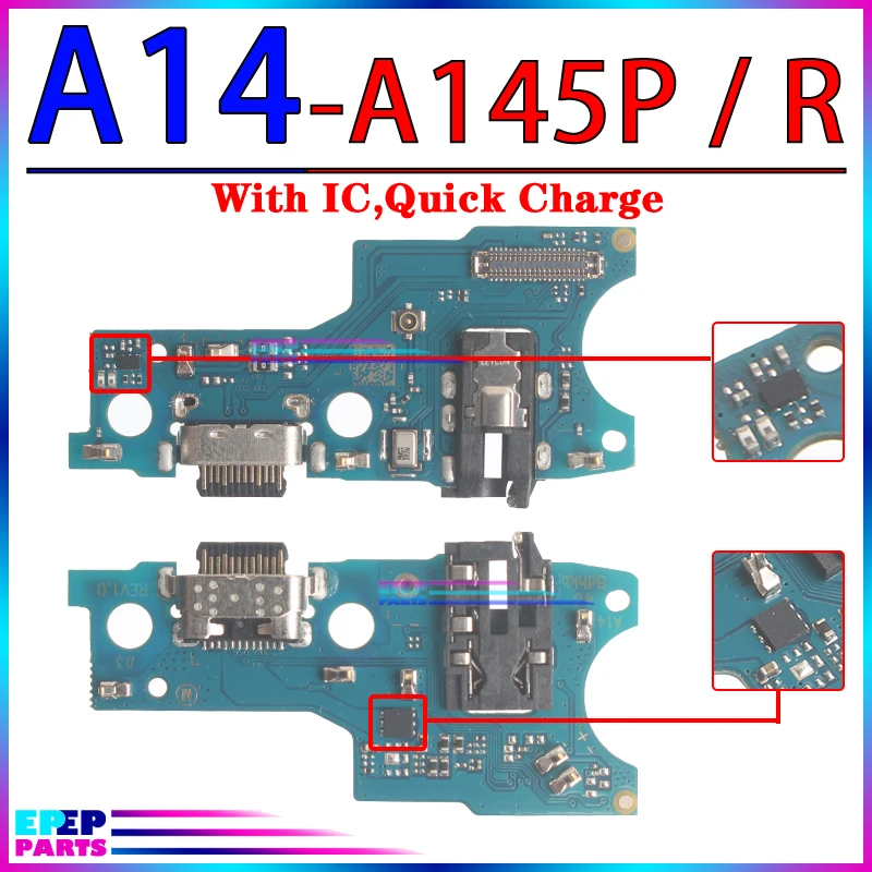 Usb Dock Charger Port for Samsung Galaxy A05 A05S A15 A25 A35 A55 A04 A04E A04S A14 A24 A34 A54 4G 5G Charging Board Module