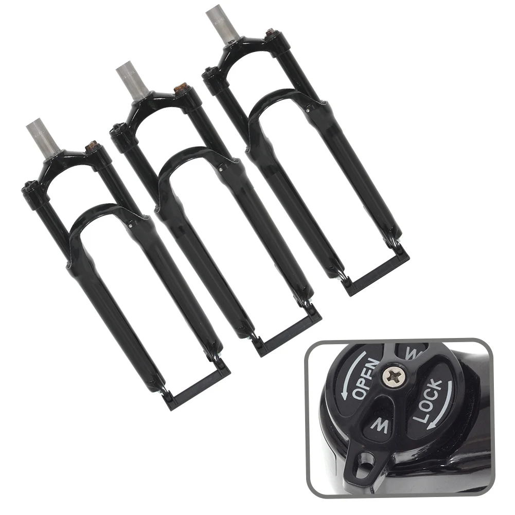 

Bicycle Mechanical Fork Mountain Bike Made Of Aluminum Alloy Material, Mechanically Lockable Front Fork Bicycle Parts
