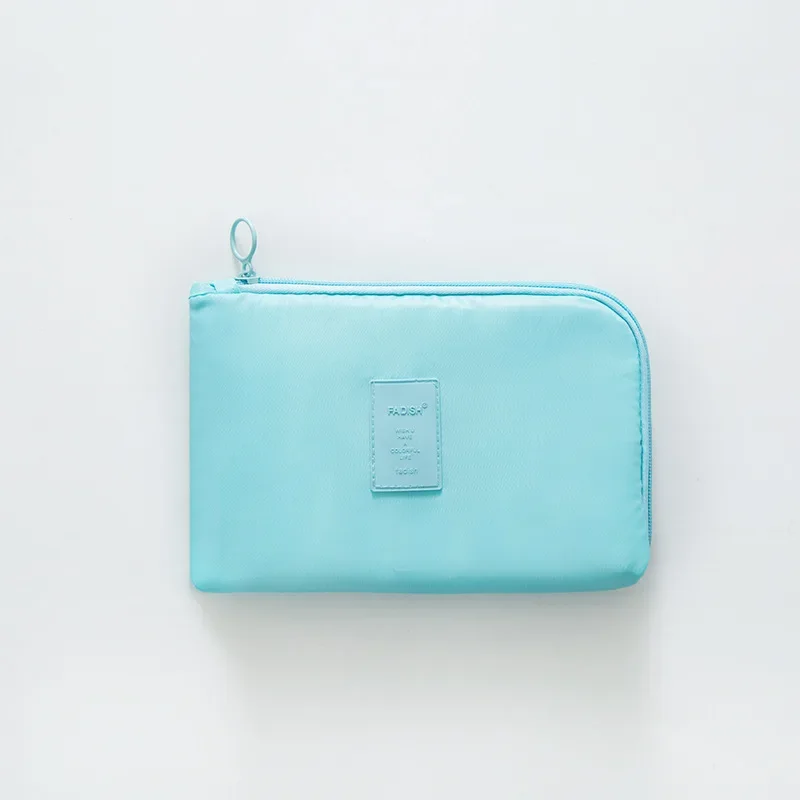 NEW Simple Cosmetic Bag Portable Multifunctional Data Cable Storage Bag Finishing Pouch Portable Travel Business Organizer Cart
