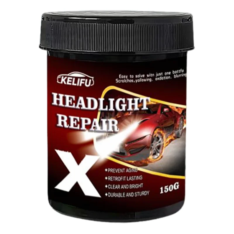 Car Headlight Restoration Polishing Kits Headlamp Repair Kits Car Light Polisher Cleaning Paste Car Paint Care Refurbish Agent