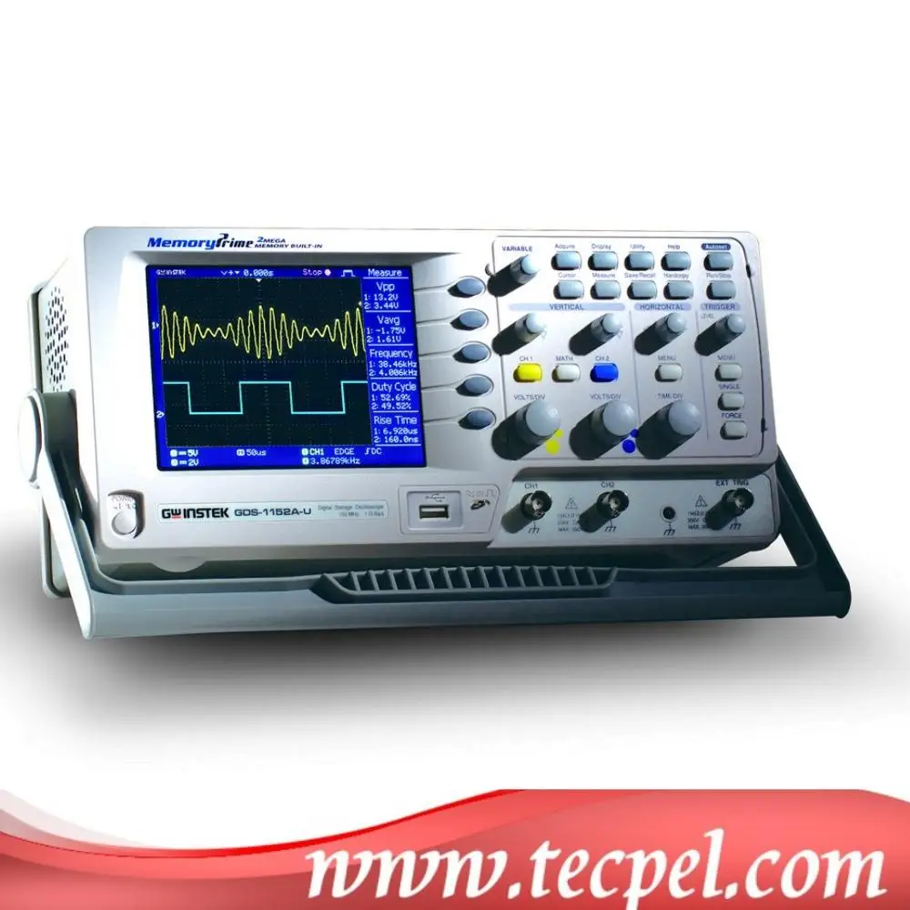 

100MHz GDS-1102A-U Gwinstek Storage Digital Oscilloscope