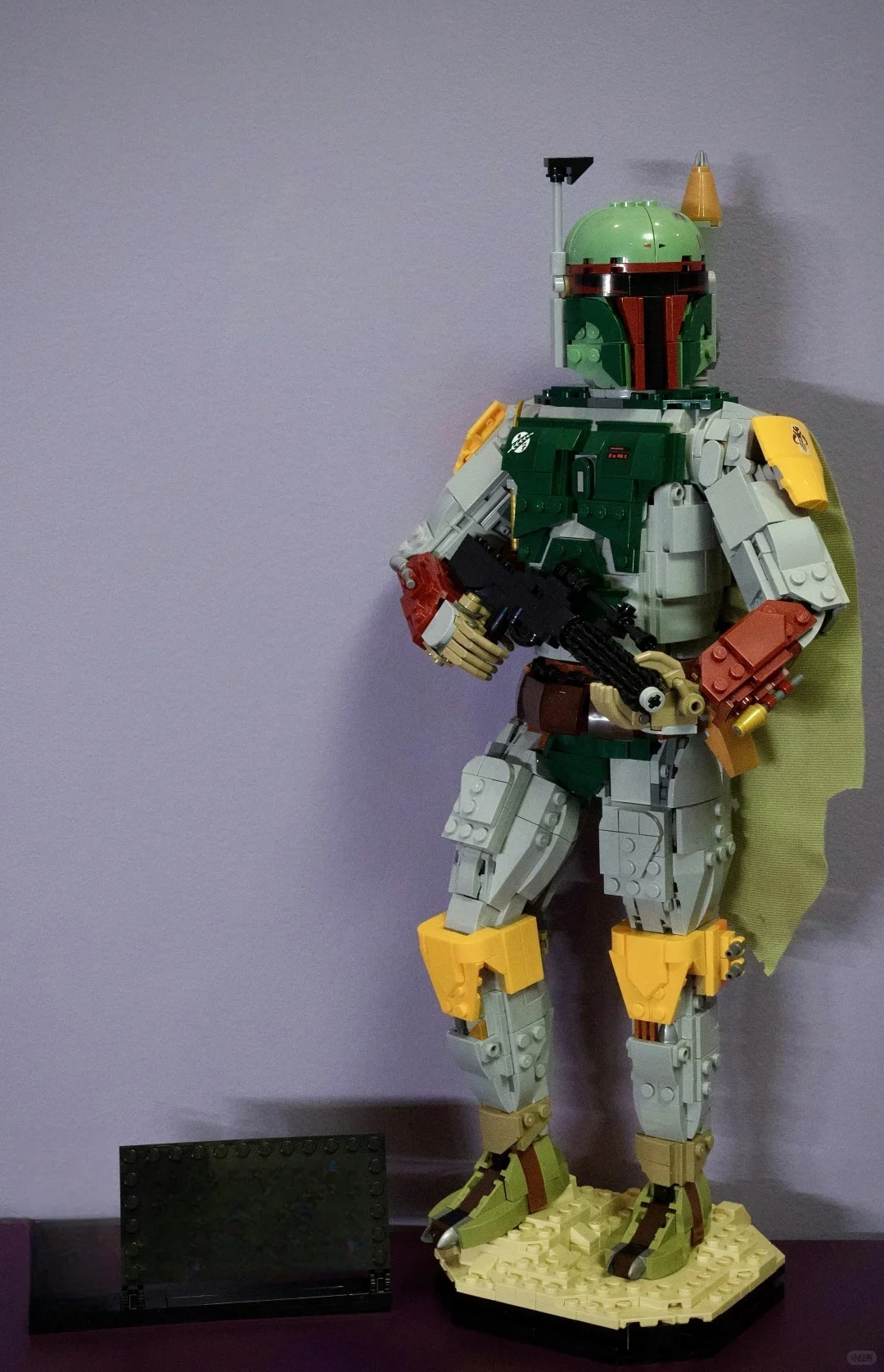 Space Bounty Hunter Ranger Building Block Figure Model, Home Decoration Desktop Ornament, Holiday & Birthday Festival Gift