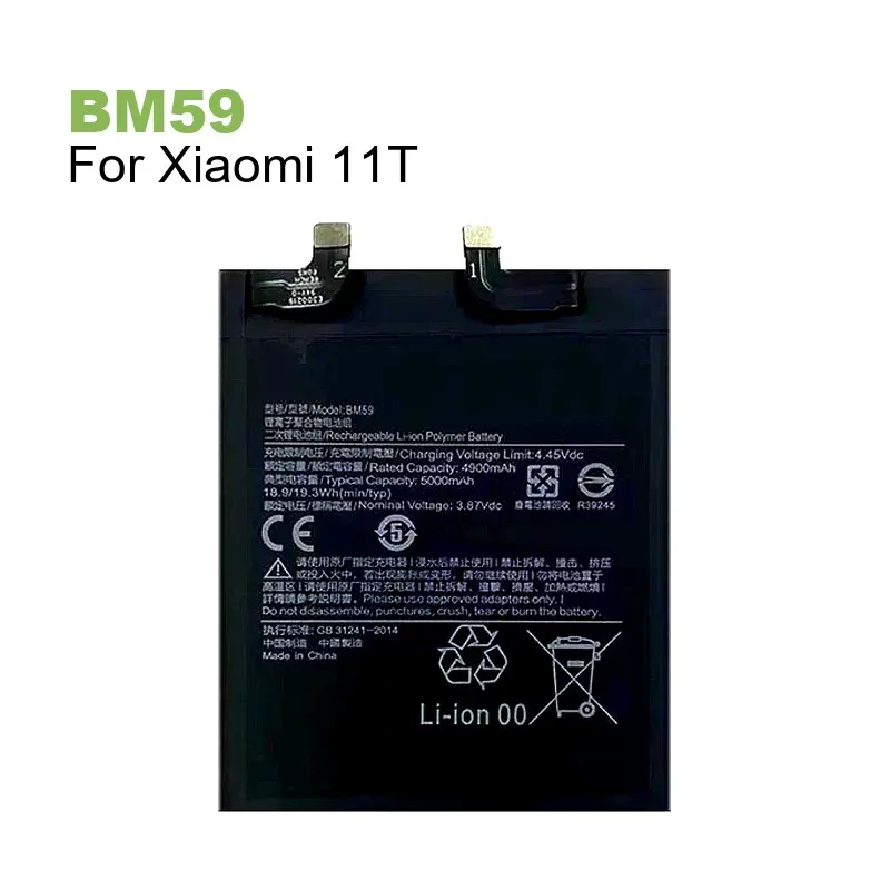 Battery For Xiaomi 11T 5G Mix 4 11 12T 10T 12 12X 13 Pro For Redmi K50 Ultra BM58 BM4X BM5J BM59 BM53 BP46 BM55 BP4D BM55 BP4D