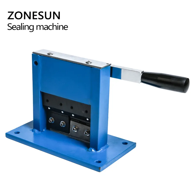 ZONESUN Manual Aluminum Tube Sealer Metal Tube Sealing Machine with Date Coding for Toothpaste Hand Cream Pigment Ointment Glue