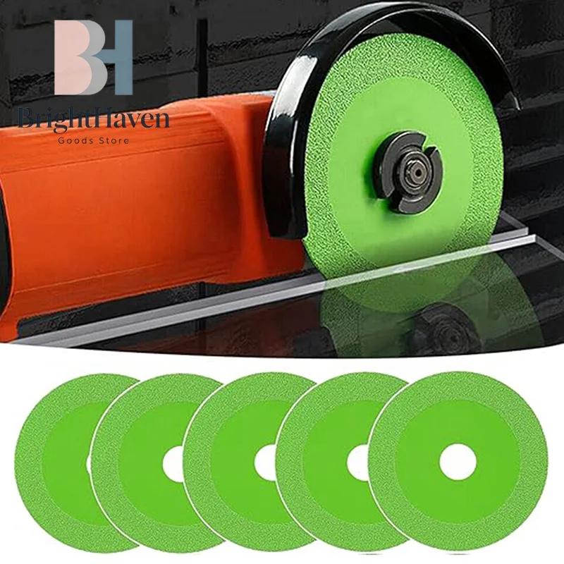 

100/115/125MM Diamond Glass Cutting Disc For Ceramic Tile Jade Crystal Grinding Blade Glass Cutting Sheet BH