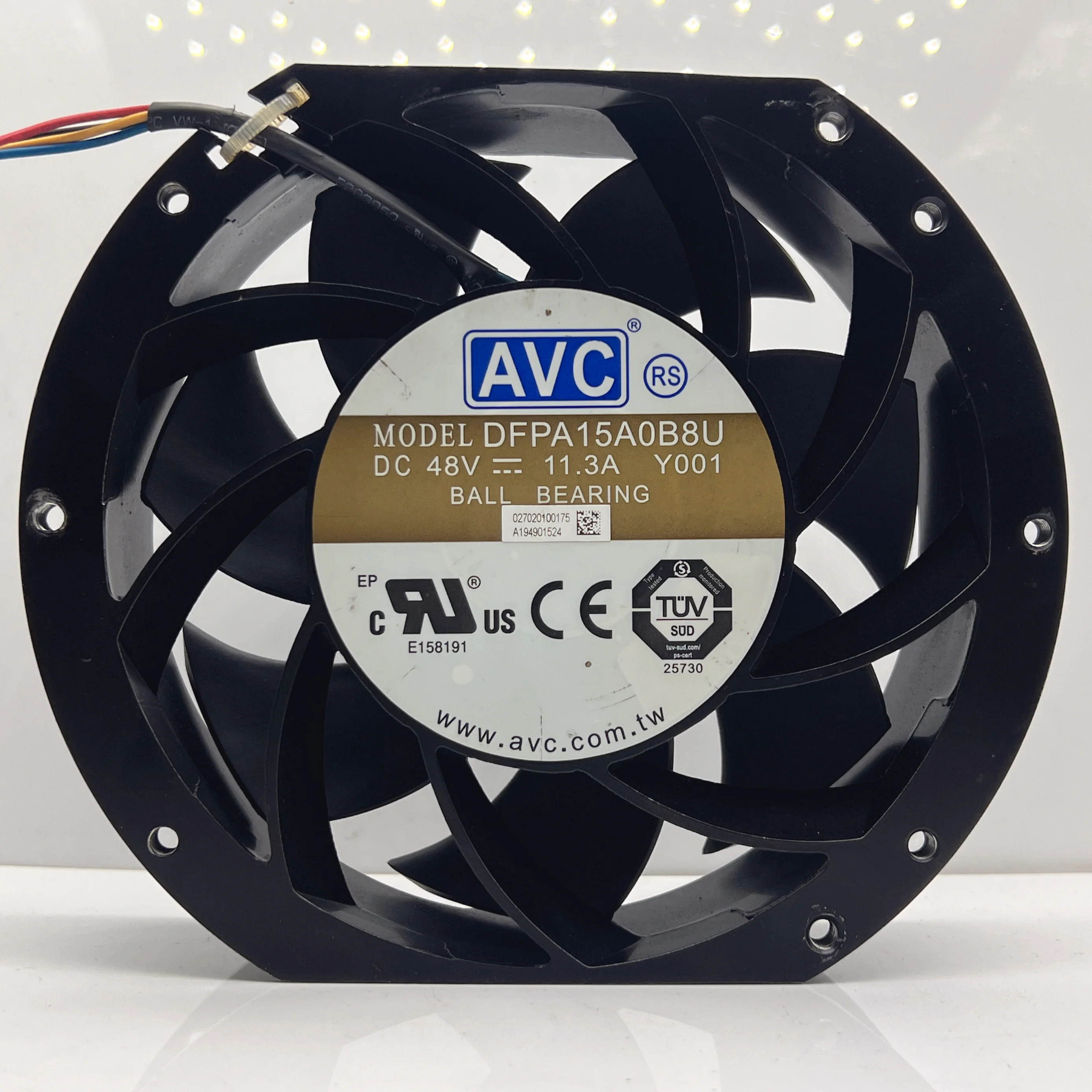 

NEW ORIGINAL DFPA15A0B8U 48V 11.3A 17251 172*51mm COOLING FAN