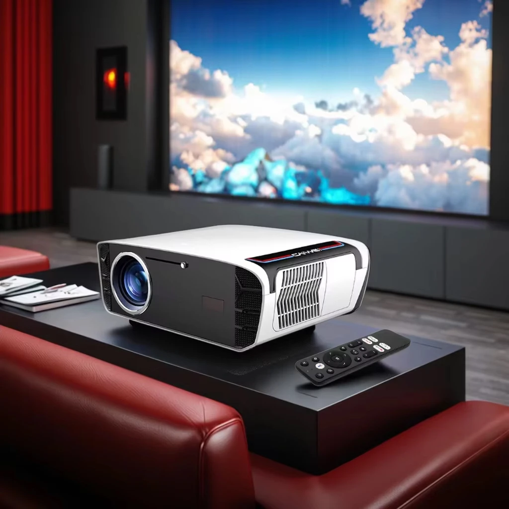 A9 For Google Tv Smart Projector Home Theater Portable 300 Inch Screen LED WIFI BT Projector