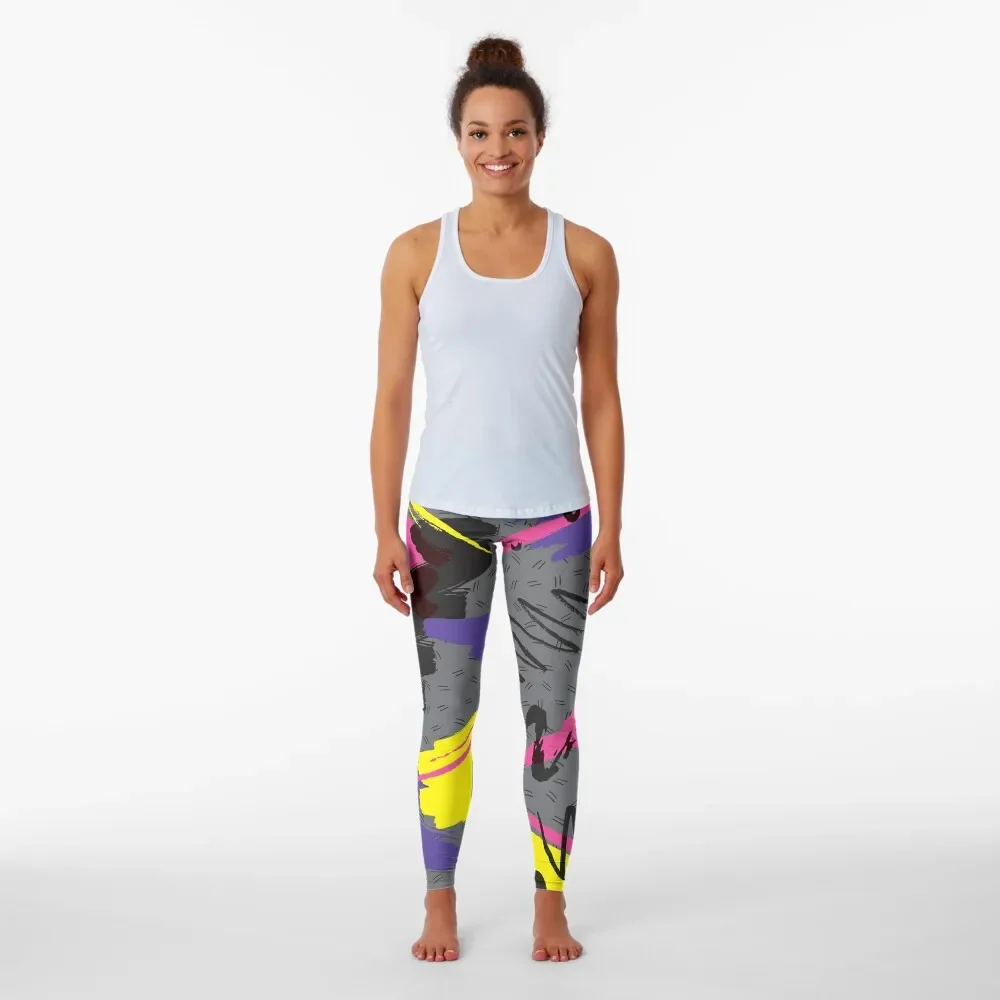 Trendy 80s Leggings push up legging Female legging pants Womens Leggings