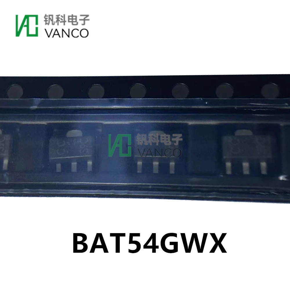 20Pcs Diode Kit BAT54GWX Schottky 30V 200MA SOD123 In Sctock