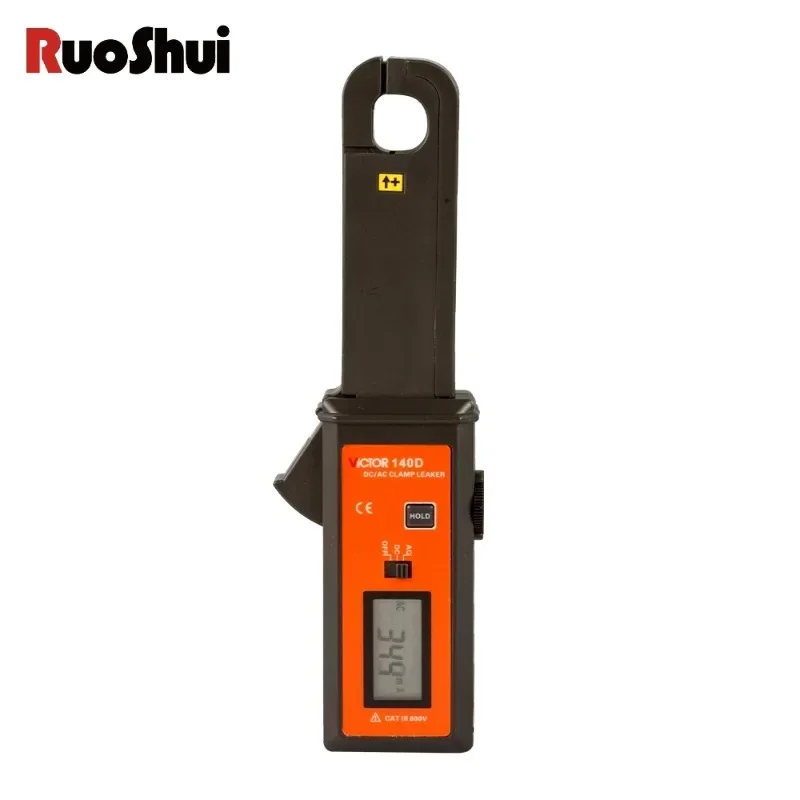 

DC/AC Clamp Leaker Meter Sensitivity Leakage Current Tester Ammeter Analog Amperemeter 0mA-60.0A Non-Contact Digital Clamp Meter