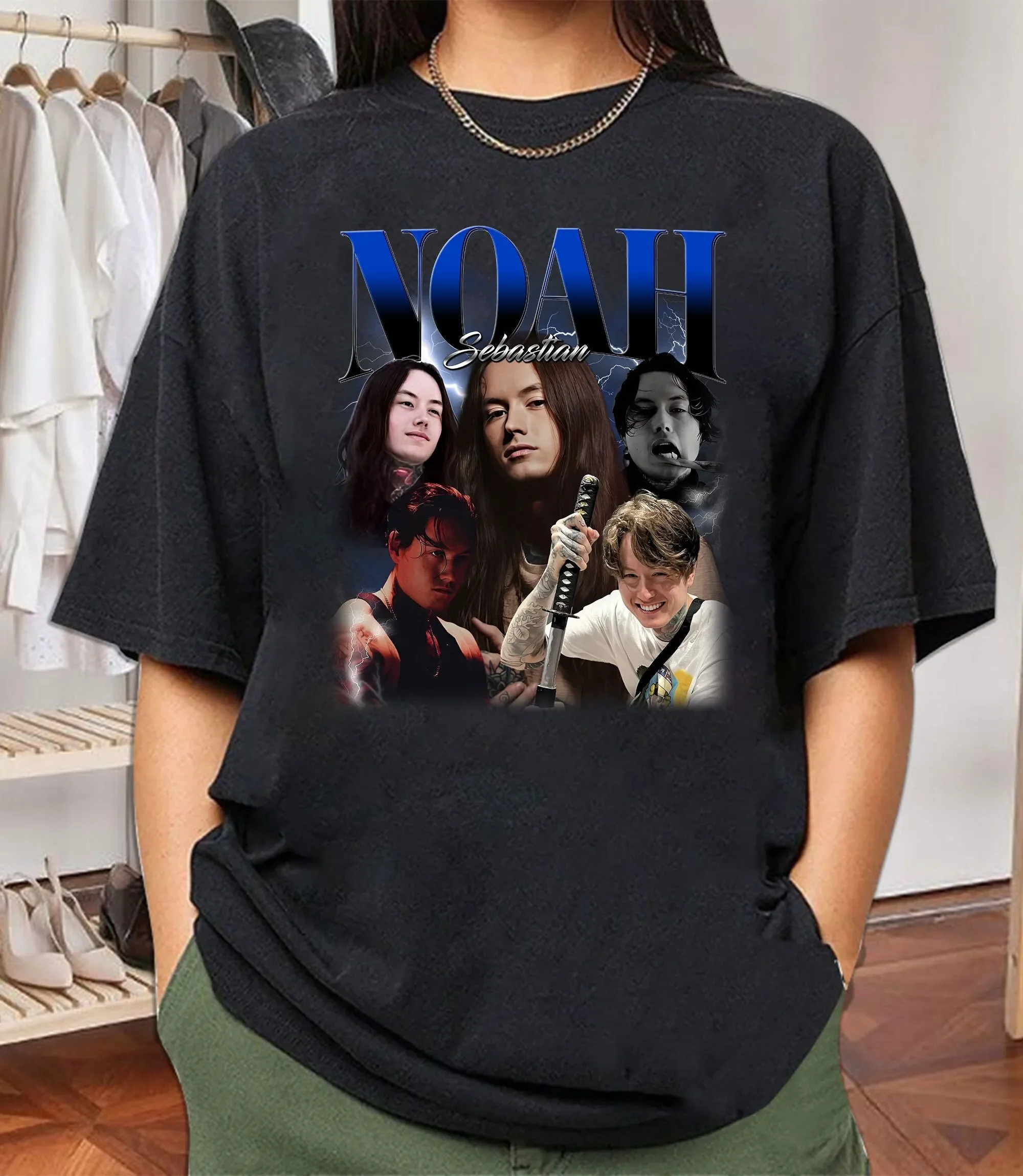 Limited Noah Sebastian Vintage T Shirt For Woman and Man