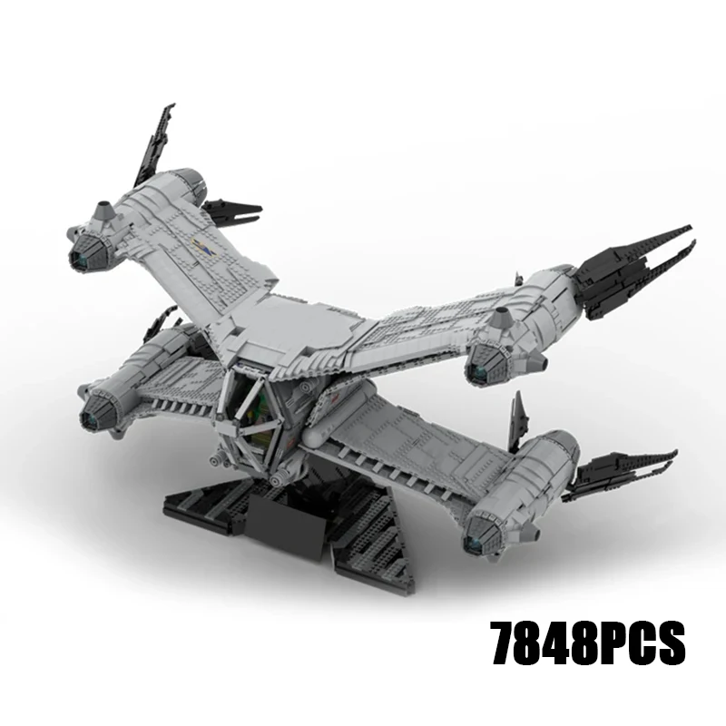 Moc Building Bricks Military Model Earth Alliance SA-23E Warship Technology Modular Blocks Gifts Toys For Children DIY Assembly