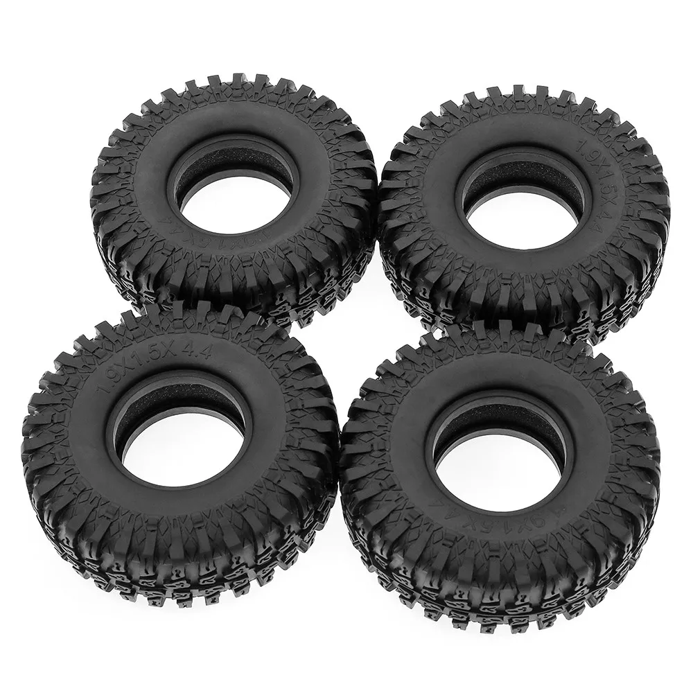 4 stuks 1.9 Inch Rubberen Band 113*39mm Voor 1/10 Rc Crawler Auto Traxxas Trx4 Axiale Scx10 Wraith Scx10 Yikong Rgt Wrangler 1.9 Wiel