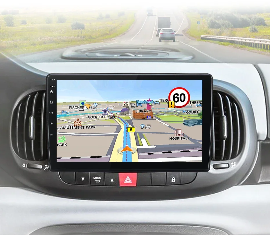 Junsun drahtloses Carplay Android Autoradio für Fiat 500l 2013-2017 Auto intelligente Systeme rds bt dsp 2 din Autoradio – Detail 18