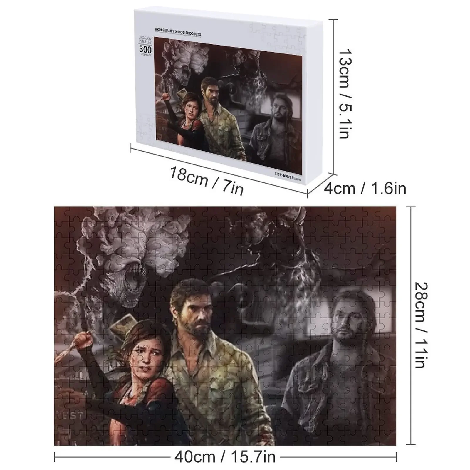 last of us Jigsaw Puzzle Personalized Name Personalized Gifts Photo Puzzle