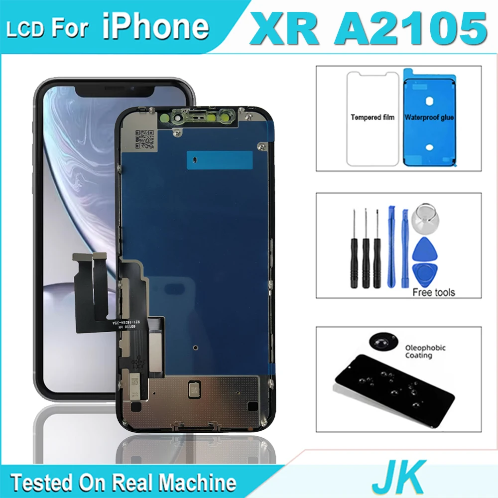 AAA +++ INCELL LCD para iPhone XR LCD MONTAJE DE digitalizador con pantalla táctil pantalla de repuesto para iPhone A2105 A2106 A2107 pantalla LCD