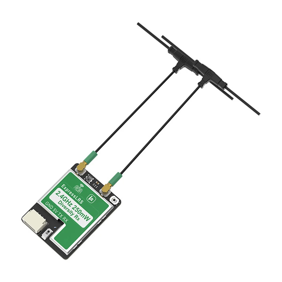 

2025-3C For ELRS 2.4GHz Receiver True Diversity RX FPV VRX Dual 220mm Antenna Receiver for FPV Drone