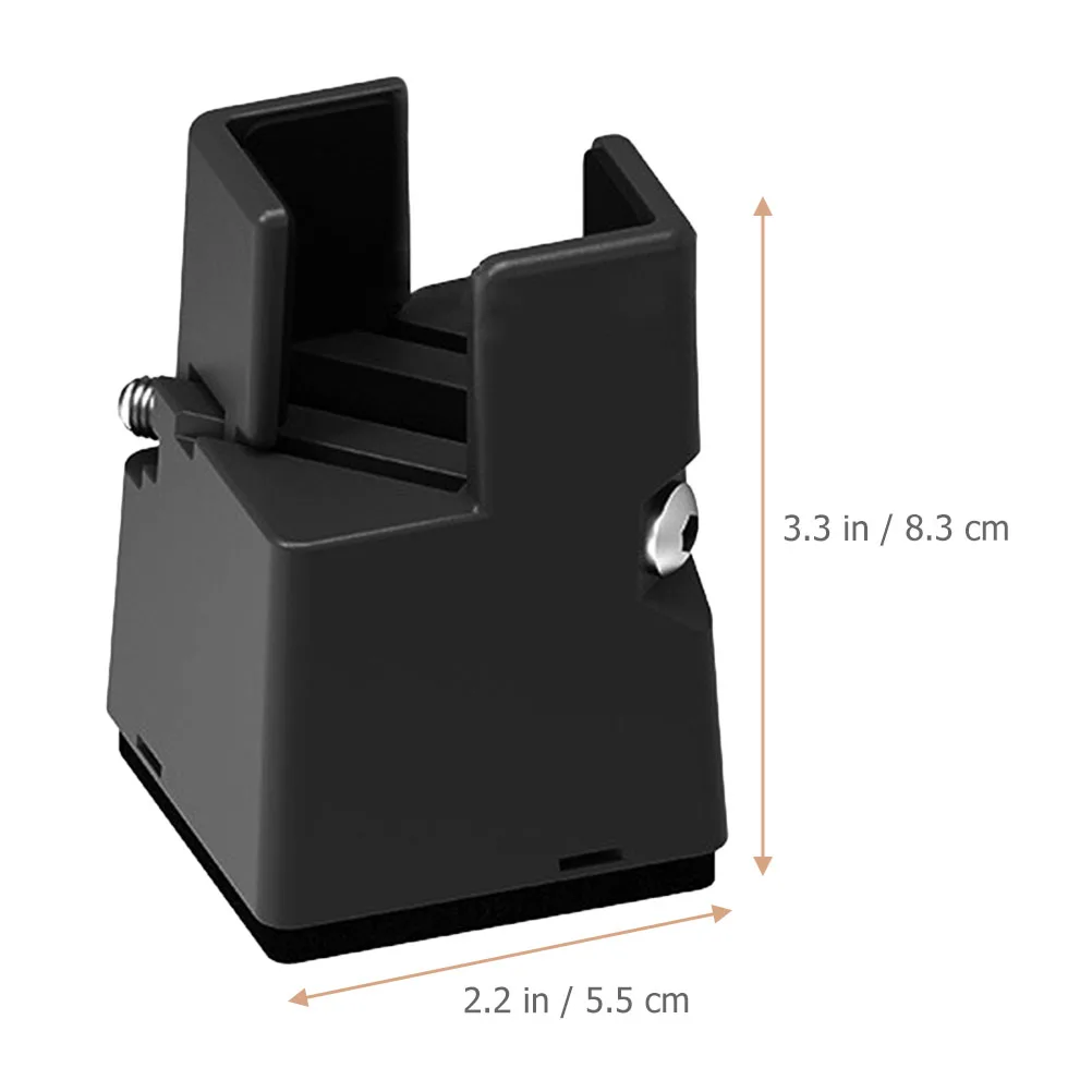 

4 Pcs Bed Frame Heightened Table Mat Furniture Riser Adjustable Base Leg Risers Lift Lifts for Couch Dorm