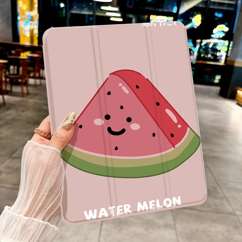 

Чехол для планшета Happy Watermelon ДЛЯ iPad pro 10/11 дюймов 2020/6/7/8th/Air 3rd/Air 4/9th Gen/Air 5th Gen 2022/Air 11 Anti-dro