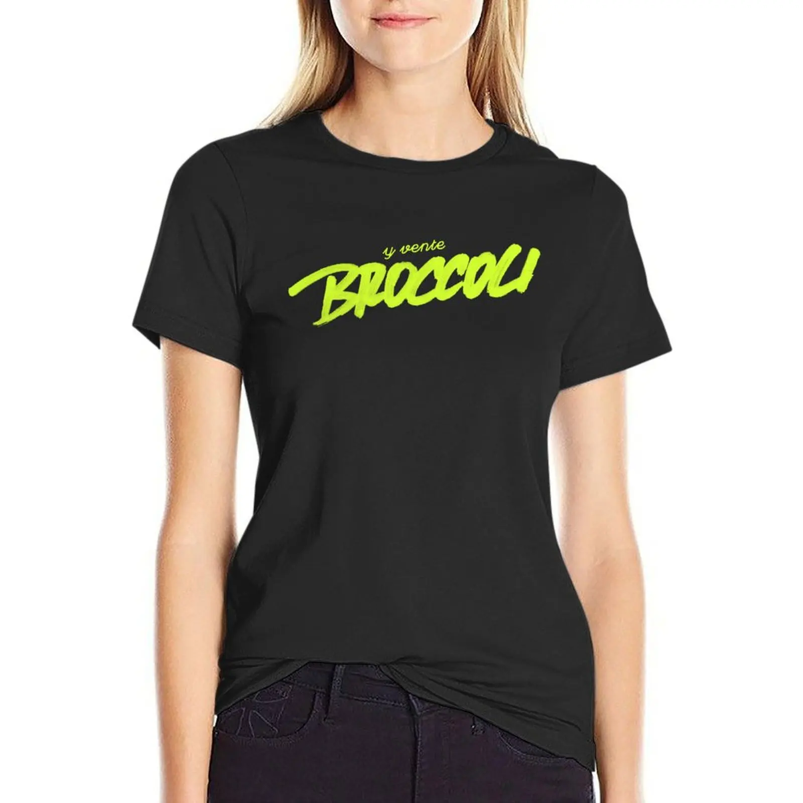 

and come Broccoli T-Shirt customizeds vintage clothes tops for Women