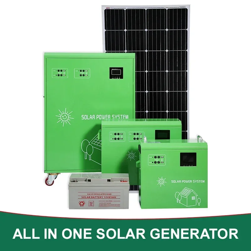 YYHCF21 Series300W 500W 1000W 2000W 3000W 5000W Home Off-grid Complete Kit Portable Solar Power Station For Family Use