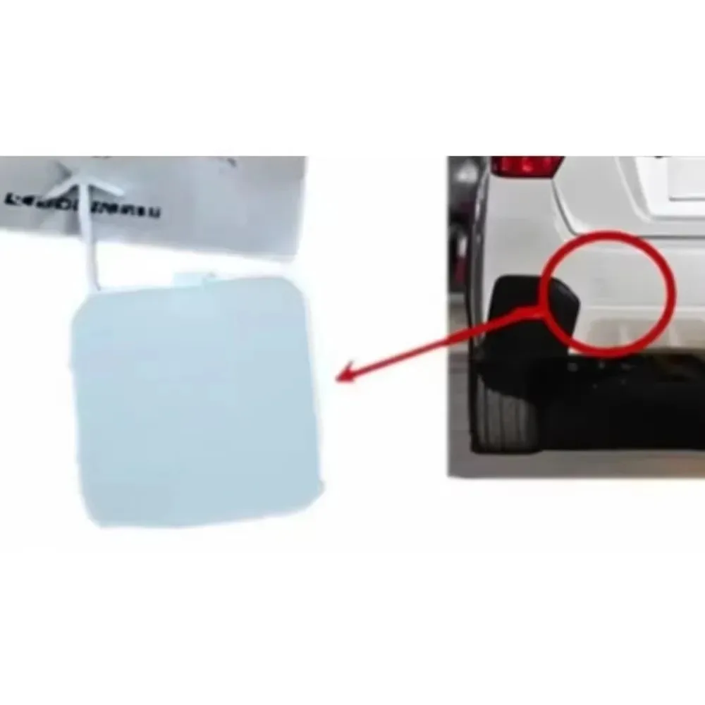 57731FG010 Genuine Rear Bumper Bar Trailer Covers Towing Hitch Cap Tow Hook Cover for Subaru XV 2012 2013 2014 2015 2016 2017