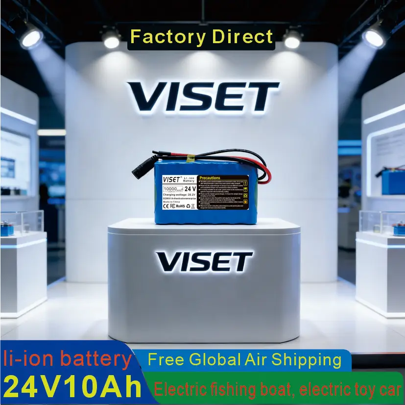 

2026 New 6S2P 24V 10Ah 18650 Lithium Batterywith BMS, for Electric Tools, toy car, E-Sccooter Audio equipment .Camping light