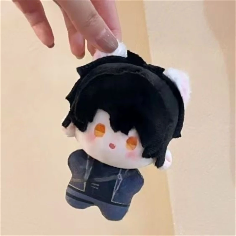 ตุ๊กตาผ้าพลัฌทำมือจากแฟนคลับ Merman's Fall - ตุ๊กตา Lan Bo Bai Chunian ขนาด 10 ซม. ตุ๊กตาสัตว์นุ่มสำหรับแฟนๆ