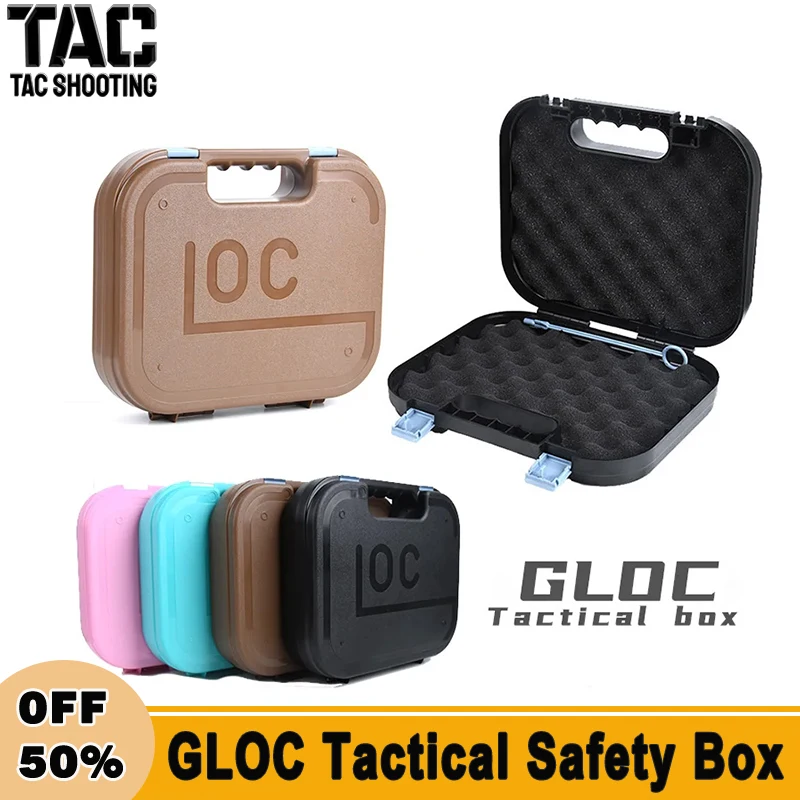 Tactical GLOC Safe Carrying Case Hunting Shooting Tools Multi Functional Safe Storage Box Hunting Accessories Placement Box