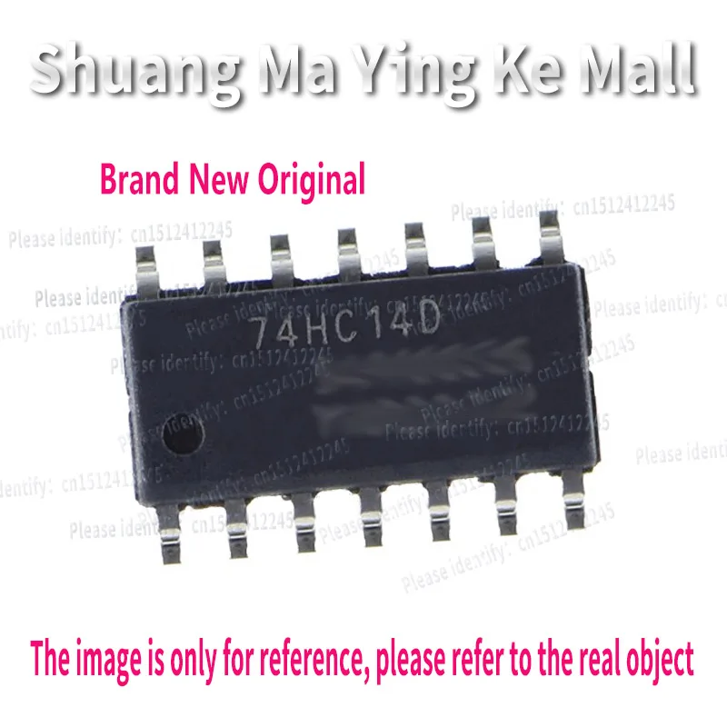 10PCS 74HC14D 74HC14 Hex Inverting Schmitt Trigger IC CHIP 74HC14D,653 SO14 New Original