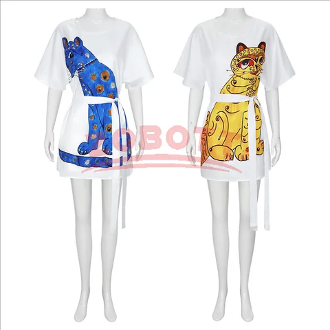 Anni Cosplay Costume Agnetha Girl Disguise Anni-Frid Agnetha Cat Dress Movie 70s Women Costume Vintage T-shirt Dress