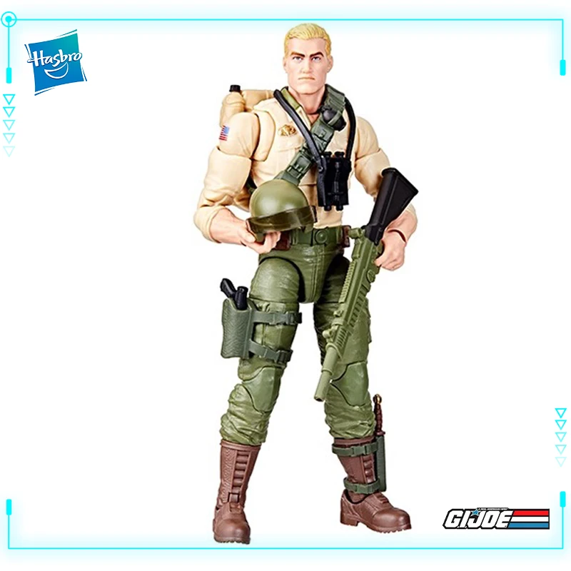 Hasbro Original Genuine G.I. Joe Classified Series Vintage Card Duke 15cm Assembly Model Toys Action Figures Birthday Xmas Gift