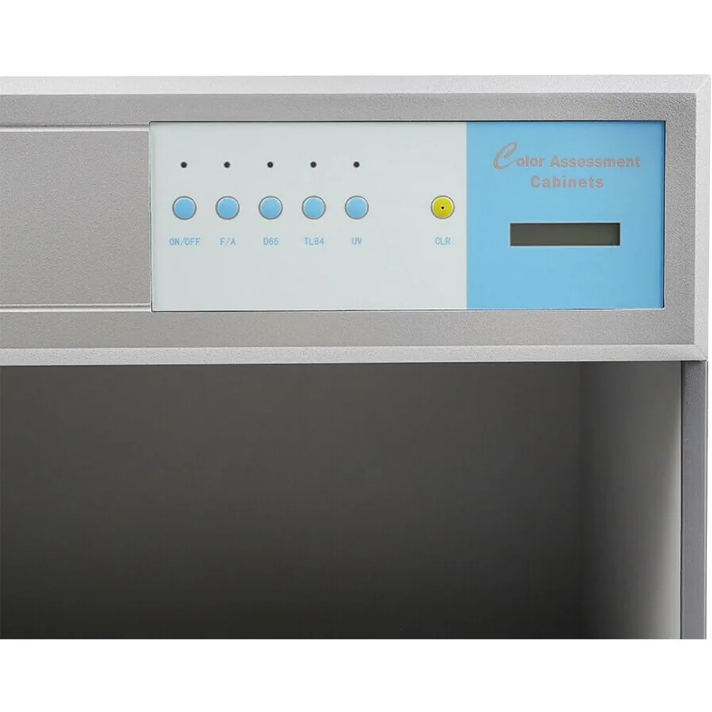 4-Color Light Assessment Cabinet for Accurate Textile and Material Color Matching