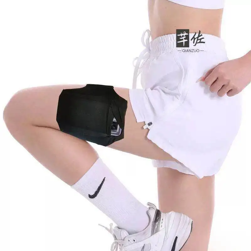 Invisible Sports Leg Bag Unisex Running Equipment Mobile Phone Bag New Storage Pouch for Women Health Protection Summer Season