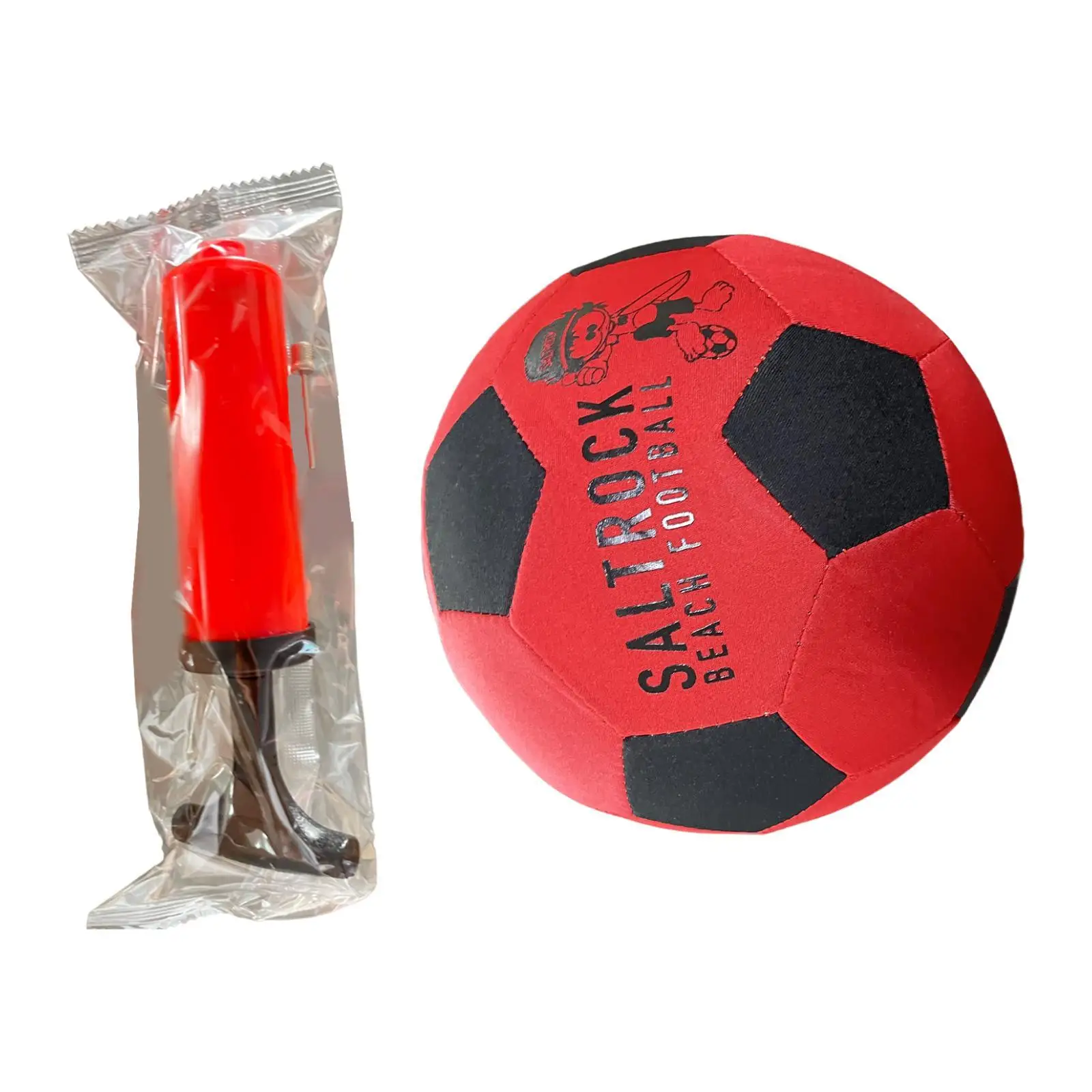 Beach Soccer Ball with Inflator Pump Beach Football Ball for Adults Indoor