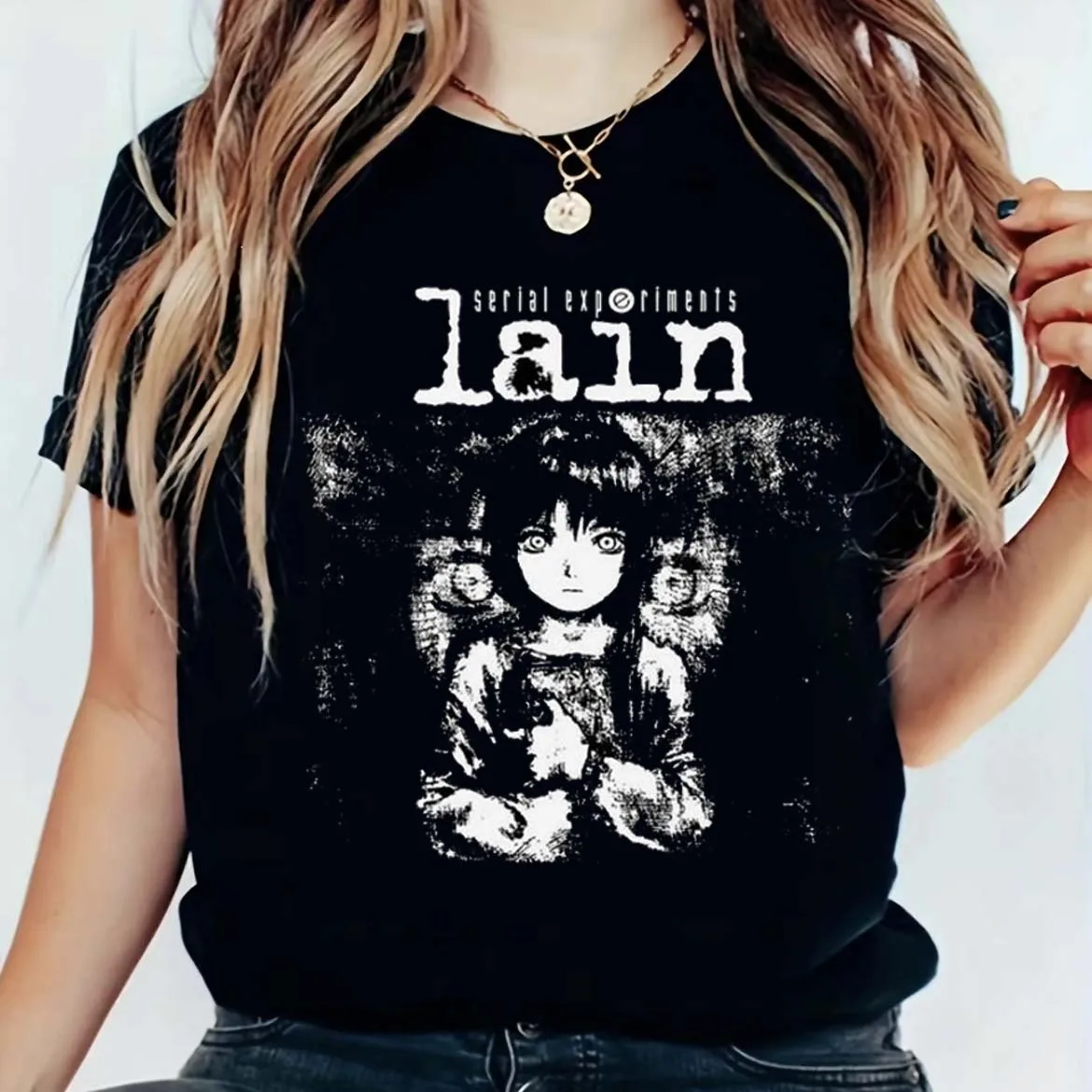 

Vintage Horror Cartoon Funny Women's T-Shirt Graphic Soft Summer Short Sleeve Halloween Style Retro Printed Fashion Top